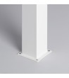 Balise Extérieure Augusta en Saillie sur Pied 74cm Blanche avec Détecteur de Présence PIR - 5349 - vue 6
