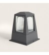 Balise Extérieure E27 Aluminium 25cm Tika - 100532 - vue 1