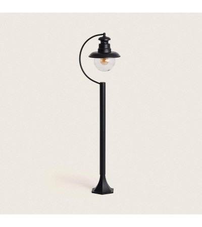 Balise Extérieure en Saillie sur Pied 120 cm Aluminium Lurnea