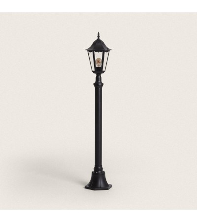 Lampadaire Extérieur en Saillie sur Pied 185 cm Black Traditional