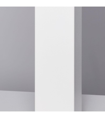 Balise Extérieure en Saillie sur Pied 74cm Augusta Blanche - 5348 - vue 5