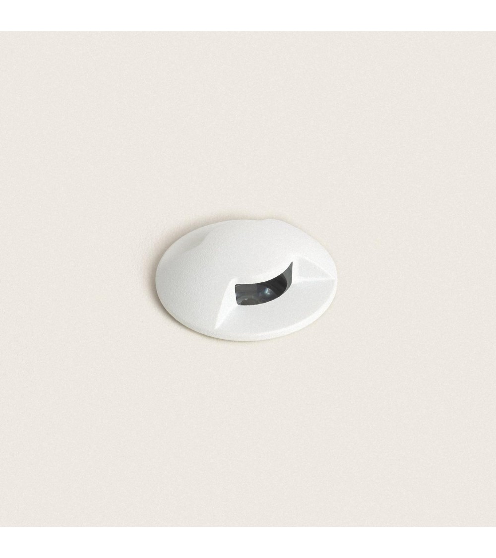 Balise Extérieure LED 1W Encastrable au Sol Letso 2L Blanche - 102713 - vue 1