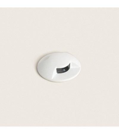 Balise Extérieure LED 1W Encastrable au Sol Letso 2L Blanche - 102713 - vue 2