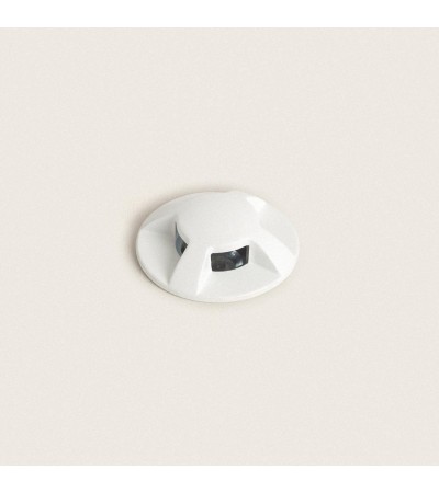 Balise Extérieure LED 1W Encastrable au Sol Letso 4L Blanche