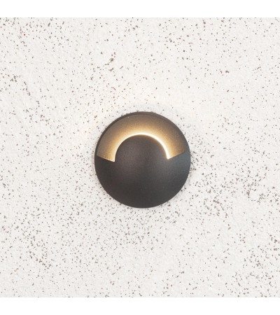 Balise Extérieure LED Encastrable Sol 1L 24V DC Loto Noire - 89074 - vue 4