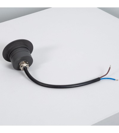 Balise Extérieure LED Encastrable Sol 1L 24V DC Loto Noire - 89074 - vue 8