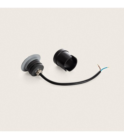 Balise Extérieure LED Encastrable Sol 4L 24V DC Loto Grise - 89112 - vue 4