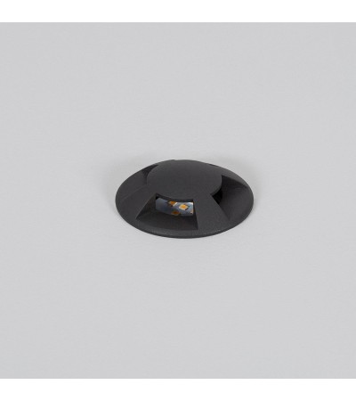 Balise Extérieure LED Encastrable Sol 4L 24V DC Loto Noire - 89108 - vue 3
