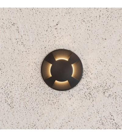 Balise Extérieure LED Encastrable Sol 4L 24V DC Loto Noire - 89108 - vue 4