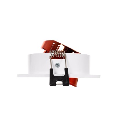 Collerette Downlight Ronde Orientable pour Ampoule LED GU10/GU5.3 Coupe Ø 80mm - 86762 - vue 6