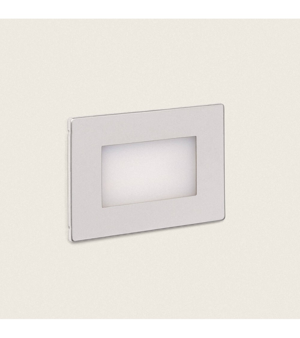 Balise Murale Extérieure LED 3W Acier Inoxydable Encastrable Adal - 113066 - vue 1