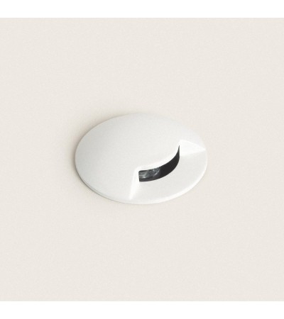 Balise Extérieure LED 3W Encastrable au Sol Letso 1L Blanche