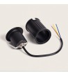 Balise Extérieure LED 3W Encastrable au Sol Letso 1L Noire - 102751 - vue 5