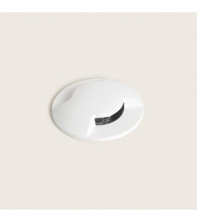 Balise Extérieure LED 3W Encastrable au Sol Letso 2L Blanche