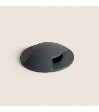 Balise Extérieure LED 3W Encastrable au Sol Letso 2L Grise