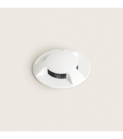 Balise Extérieure LED 3W Encastrable au Sol Letso 3L Blanche