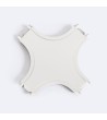 Connecteur Type X pour Rail Magnétique SuperSlim 25mm En Saillie 48V - 98129 - vue 4