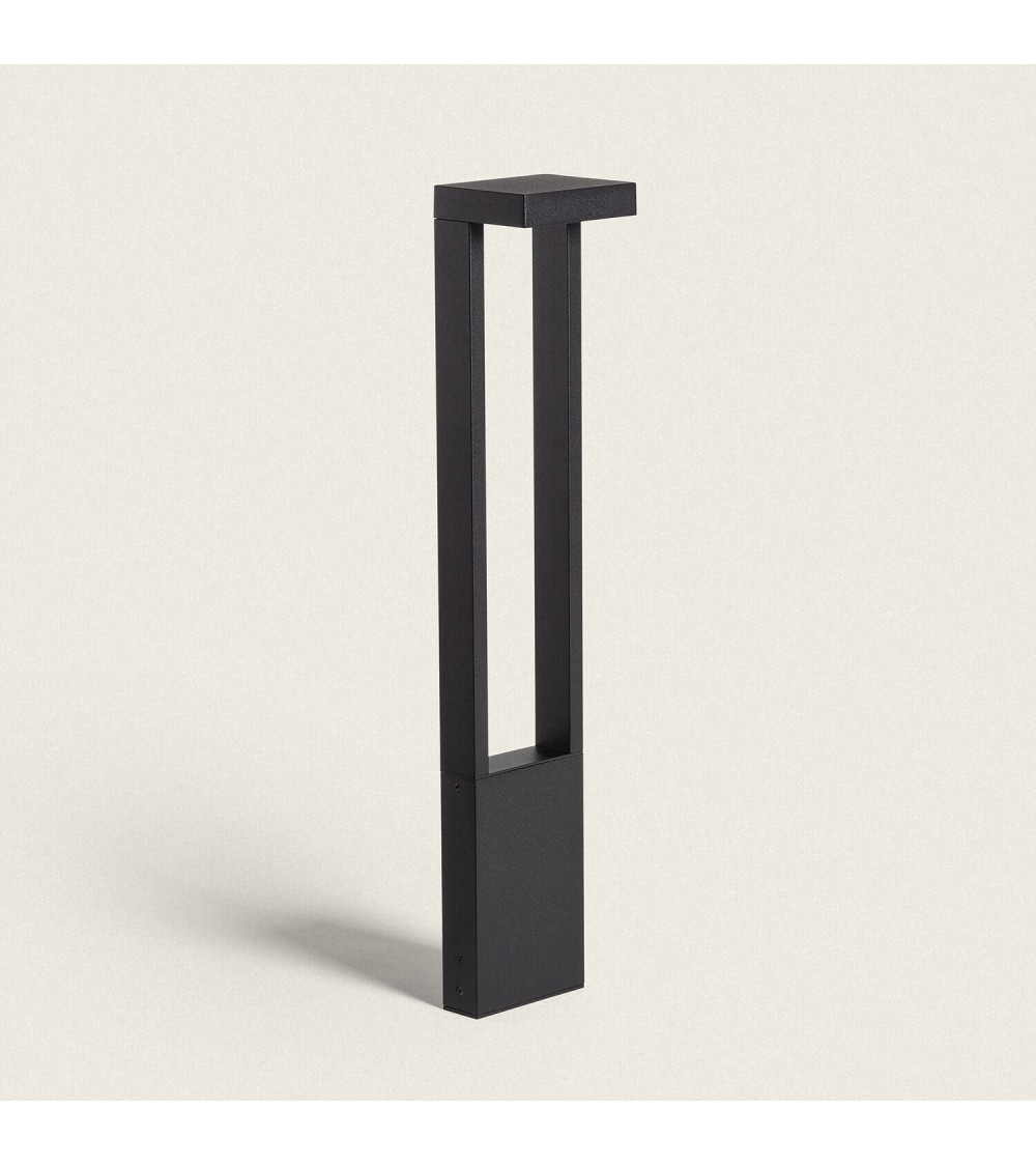Balise Extérieure LED 65cm 10W Aluminium Droxe Noire - 114219 - vue 1