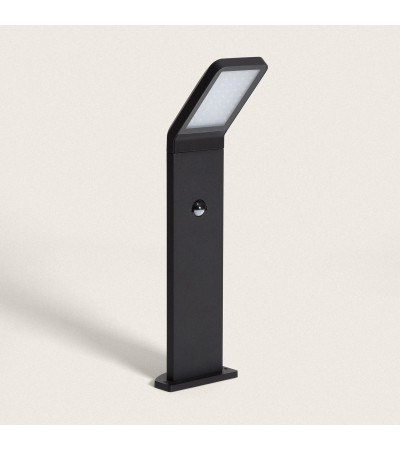 Balise Extérieure LED 9.5W en Saillie sur Pied 50cm Aluminium avec Détecteur de Mouvement Legacy