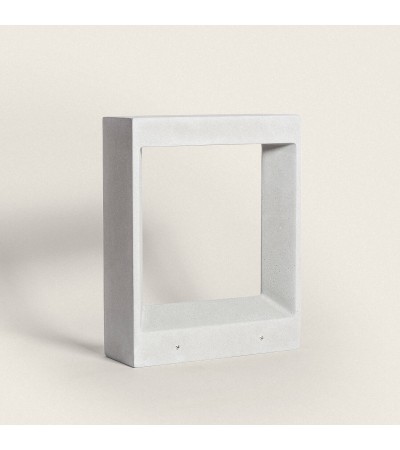 Balise Extérieure LED Dimmable 8W Ciment Arvene 35 cm