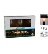 Balise Extérieure LED en Saillie sur Pied 45cm avec Piquet Aran (4 unités) - 104319 - vue 4