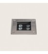 Balise Extérieure LED Encastrable au Sol Carrée Utopia 6W - 102391 - vue 1