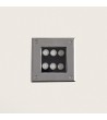 Balise Extérieure LED Encastrable au Sol Carrée Utopia 6W - 102391 - vue 4