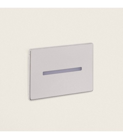 Balise Murale Extérieure LED 3W Acier Inoxydable Encastrable Wabi Linear