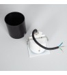 Balise Extérieure Murale LED Encastrable 3W Carrée Coney Blanche - 87803 - vue 7