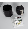 Balise Extérieure Murale LED Encastrable 3W Carrée Ellis Blanche - 87845 - vue 7