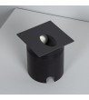Balise Extérieure Murale LED Encastrable 3W Carrée en Aluminium Ellis Grise - 87849 - vue 6