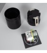 Balise Extérieure Murale LED Encastrable 3W Carrée en Aluminium Ellis Grise - 87849 - vue 7