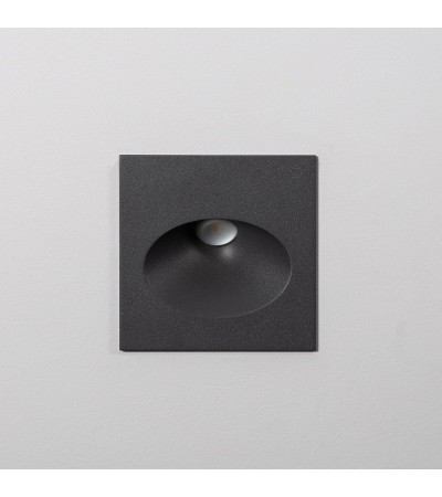 Balise Extérieure Murale LED Encastrable 3W Coney Grise - 87810 - vue 5