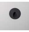 Balise Extérieure Murale LED Encastrable 3W Ronde en Aluminium Boiler Grise - 87840 - vue 4