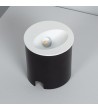 Balise Extérieure Murale LED Encastrable 3W Ronde en Aluminium Coney Blanche - 87812 - vue 6
