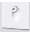 Balise LED 1W Encastrable au Mur Carrée Blanche Adam - 86029 - vue 5