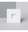 Balise LED 1W Encastrable au Mur Carrée Blanche Adam - 86029 - vue 6