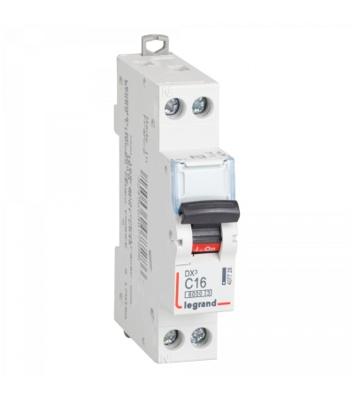 Disjoncteur Automatique DX³ Tertiaire 1P+N Courbe C 10kA 10-32A LEGRAND 407726 - 79782 - vue 4