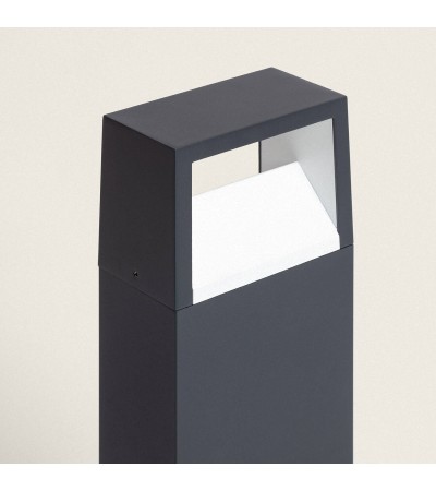 Balise LED 9W Extérieure Aluminium en Saillie sur Pied 50cm Sheffield - 114698 - vue 2