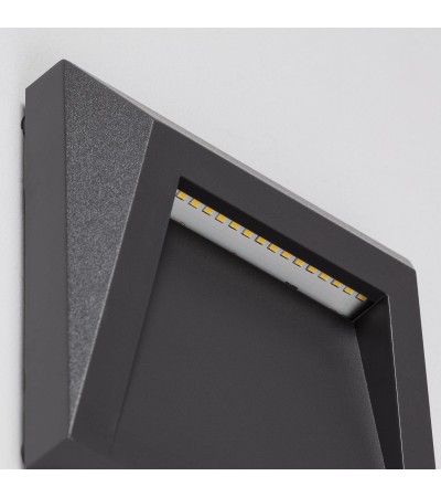 Balise LED Extérieure 1.5W en Saillie au Mur Clover - 5353 - vue 7