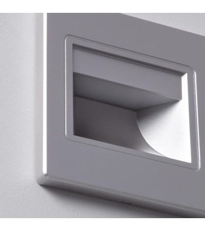 Balise Murale LED 1.5W Encastrable Randy Grise - 466 - vue 5