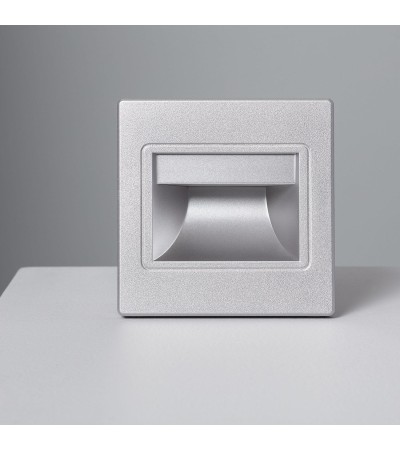 Balise Murale LED 1.5W Encastrable Randy Grise - 466 - vue 6