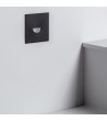 Balise Murale Extérieure LED 2W Encastrable Aluminium Carrée Noire Guell - 87232 - vue 1