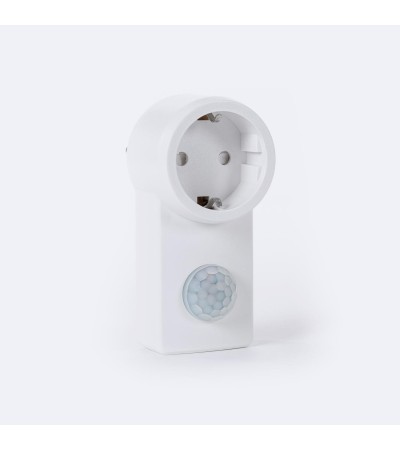 Adaptateur Prise Schuko avec Détecteur de Mouvement