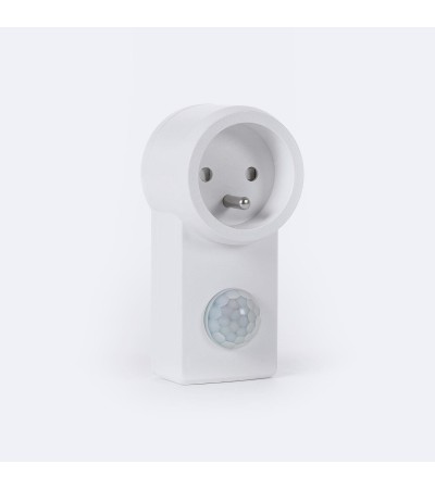 Adaptateur Prise Schuko Tipo E avec Détecteur de Mouvement