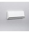 Balise LED Extérieure 3W En Saillie au Mur Rectangulaire Tunez Blanche - 88341 - vue 1