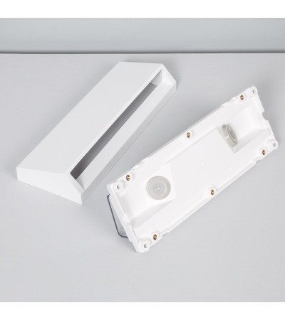Balise LED Extérieure 3W En Saillie au Mur Rectangulaire Tunez Blanche - 88341 - vue 6