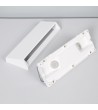 Balise LED Extérieure 3W En Saillie au Mur Rectangulaire Tunez Blanche - 88341 - vue 6