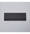 Balise LED Extérieure 3W En Saillie au Mur Rectangulaire Tunez Noire - 88348 - vue 4