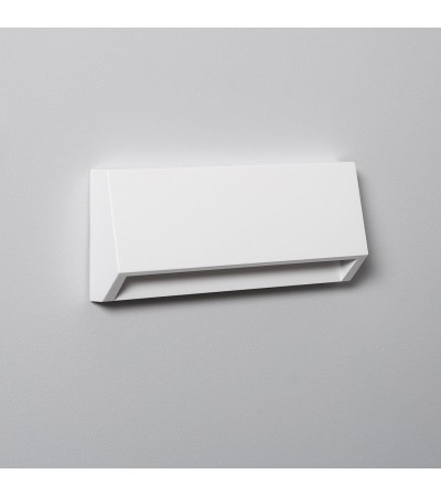Balise LED Extérieure 3W En Saillie au Mur Rectangulaire Valeta Blanche - 88331 - vue 3